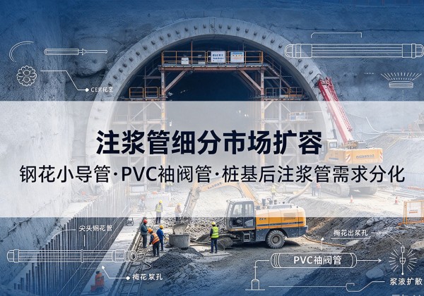 安国注浆管细分市场扩容，隧道钢花小导管、PVC 袖阀管、桩基后注浆管需求分化