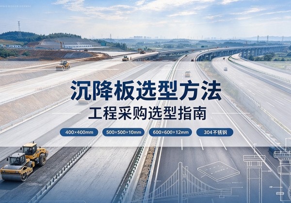 安国沉降板选择方法